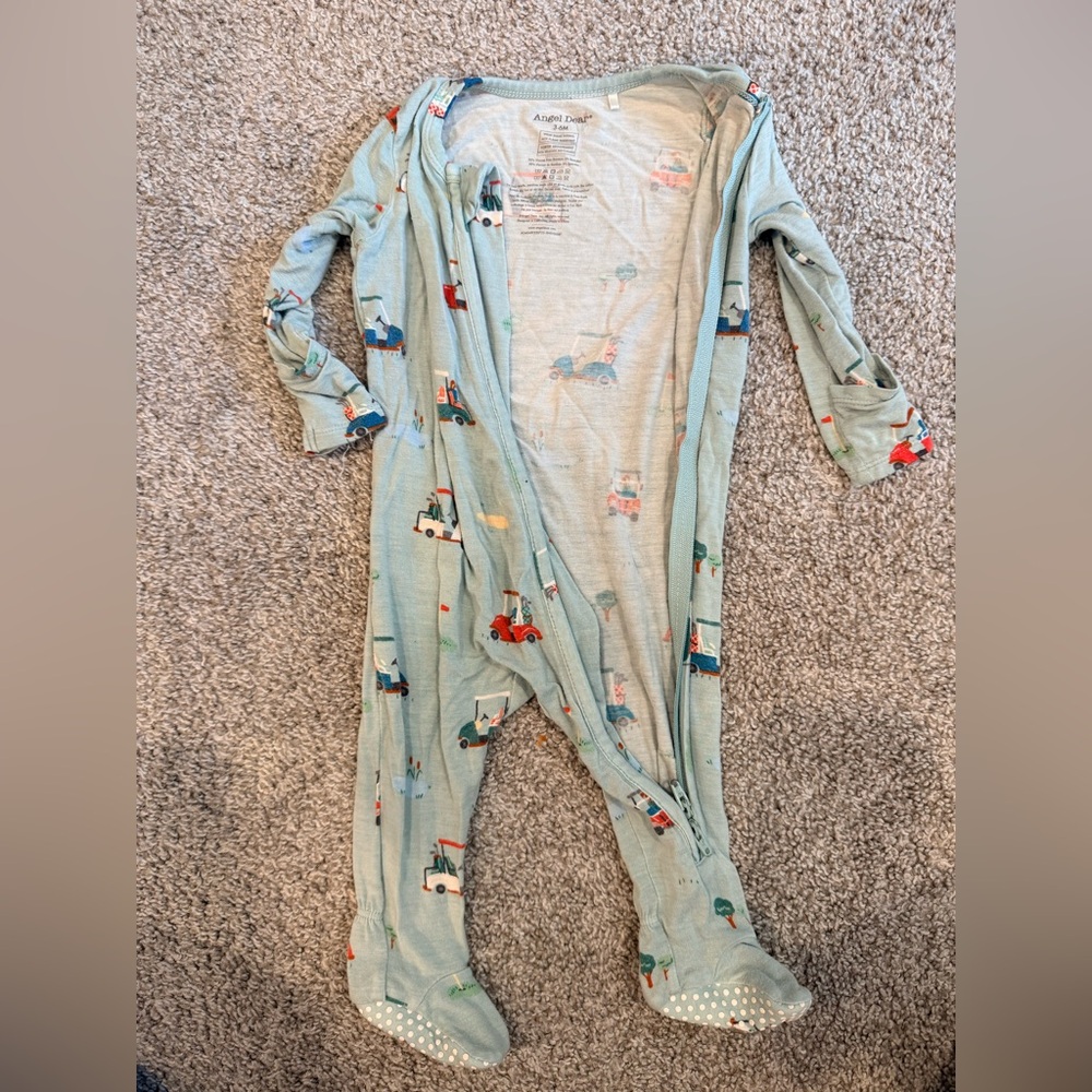 Angel Dear 3-6M Golf Print Footie